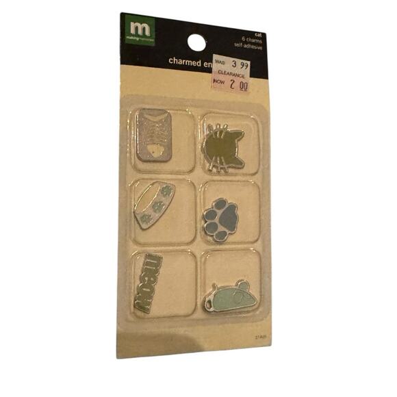 Lot 6 Cat Scrapbook Stickers Embellishments Daisy Hill Paper Bliss Miss Elizabet - Picture 5 of 8